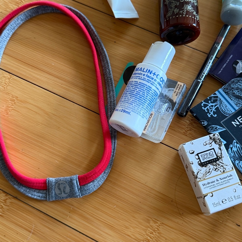 Space NK Beauty Bag Full of Premium Products+Lululemon Headband - Picture 2 of 7